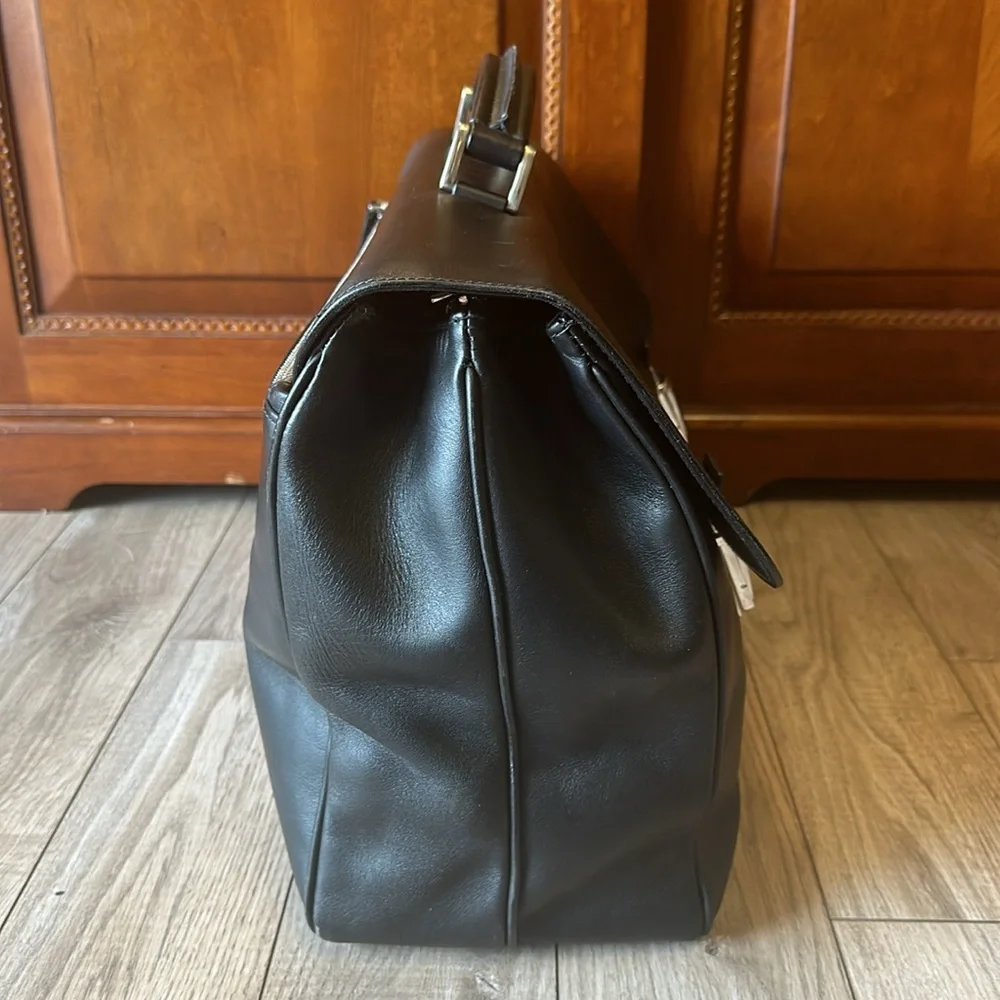 Prada Briefcase In Leather - Picture 3 of 14
